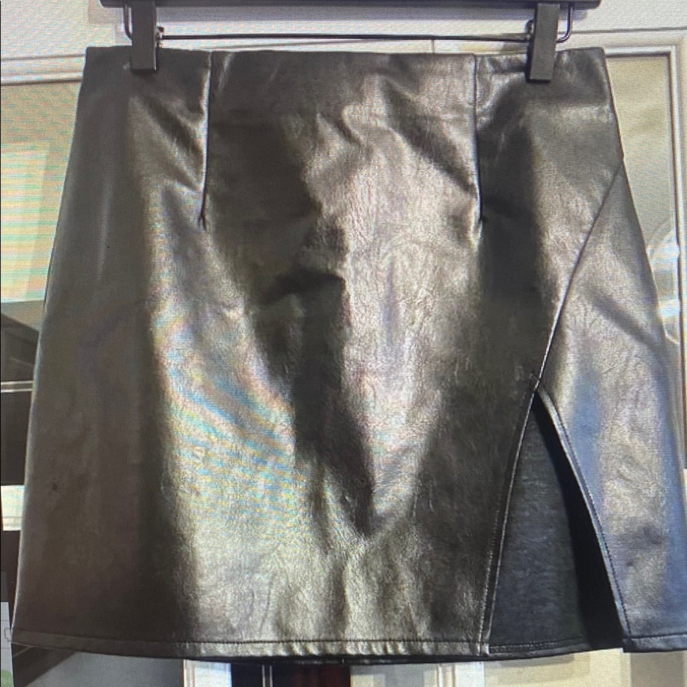 Lulus Faux Leather Skirt